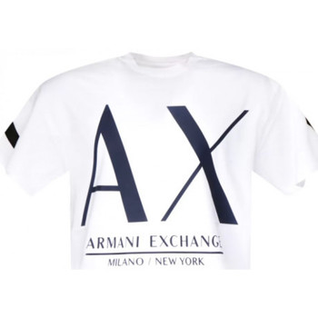Vêtements Débardeurs / T-shirts sans manche Emporio Armani EA7 Tee shirt armani exchange blanc 3LZTLF ZJ9AZ Blanc