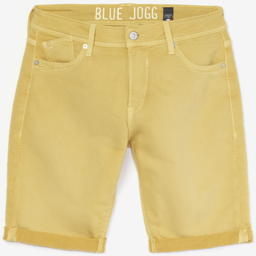 Vêtements Homme Bb14 Shorts / Bermudas Le Temps des Cerises Bermuda jogg bodo moutarde Jaune