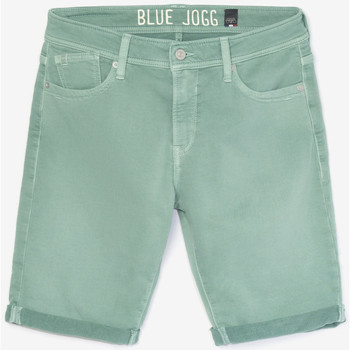 Vêtements Homme Shorts / Bermudas Nos engagements RSE Bermuda jogg bodo vert d'eau Bleu
