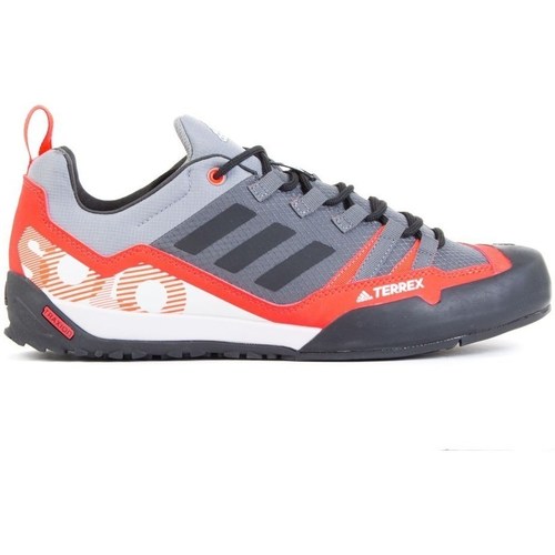 Chaussures Homme Running / trail adidas Originals Terrex Swift Solo 2 Gris, Rouge