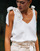 Vêtements Femme Les Iles Wallis et Futuna LUCIE Blanc