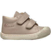 Chaussures Enfant Baskets mode Naturino COCOON VL-Chaussures premiers pas en cuir nappa gris
