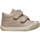 Chaussures Enfant Chaussons bébés Naturino Chaussures premiers pas en cuir COCOON VL Gris