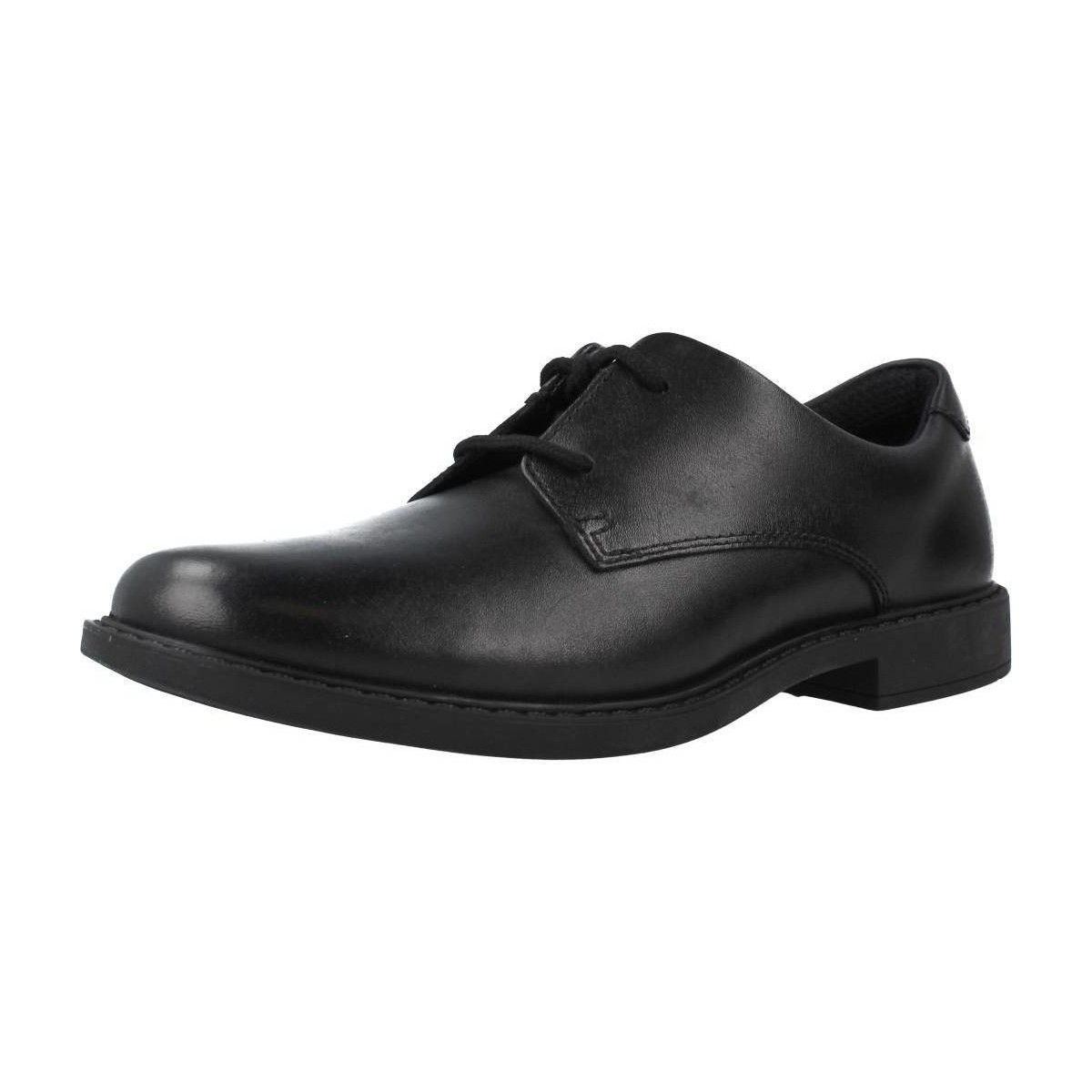 Chaussures Garçon Derbies & Richelieu Clarks SCALA LOOP K Noir