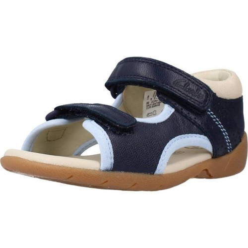 Clarks ZORA SPIRIT T Bleu - Chaussures Sandale Enfant 30,48 €