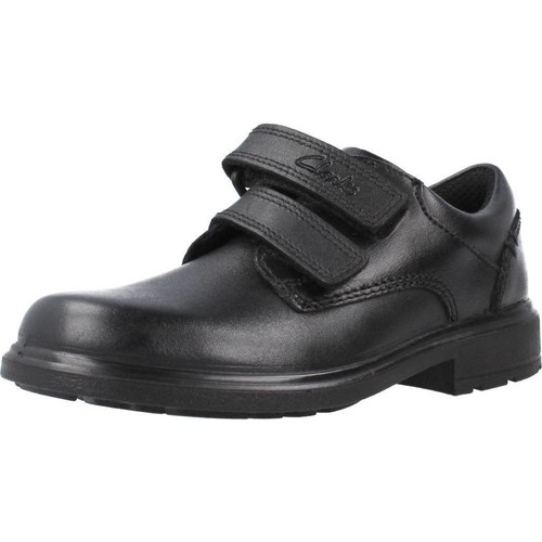 Chaussures Garçon Senses & Shoes Clarks REMI PACE T Noir