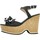 Chaussures Femme Sandales et Nu-pieds Doralatina 48188D Noir