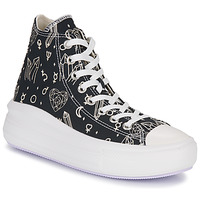 Chaussures Femme Baskets montantes Converse Chuck Taylor All Star Move Crystal Energy Noir