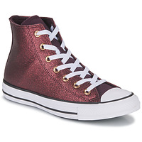 Chaussures Femme Baskets montantes Converse Chuck Taylor All Star Forest Glam Hi Bordeaux