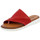Chaussures Femme Tongs Dorea MH142.11 Rouge