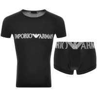 Sous-vêtements Homme Boxers Emporio Armani Pack x2 éléments Noir