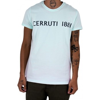 Vêtements Homme T-shirts manches courtes Cerruti 1881 Dia Bleu Menthe