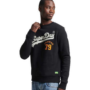 Vêtements Homme Sweats Superdry Sweatshirt Vintage Logo Interest Crew noir