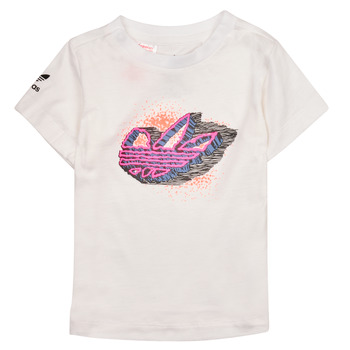 Vêtements Enfant T-shirts manches courtes adidas Originals HL2198 Blanc