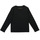 Vêtements Fille T-shirts manches longues Karl Lagerfeld Z15391-09B Noir