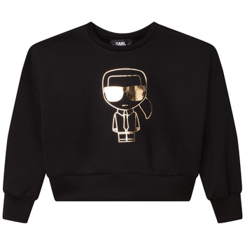 Vêtements Fille Sweats Karl Lagerfeld Z15403-09B Noir