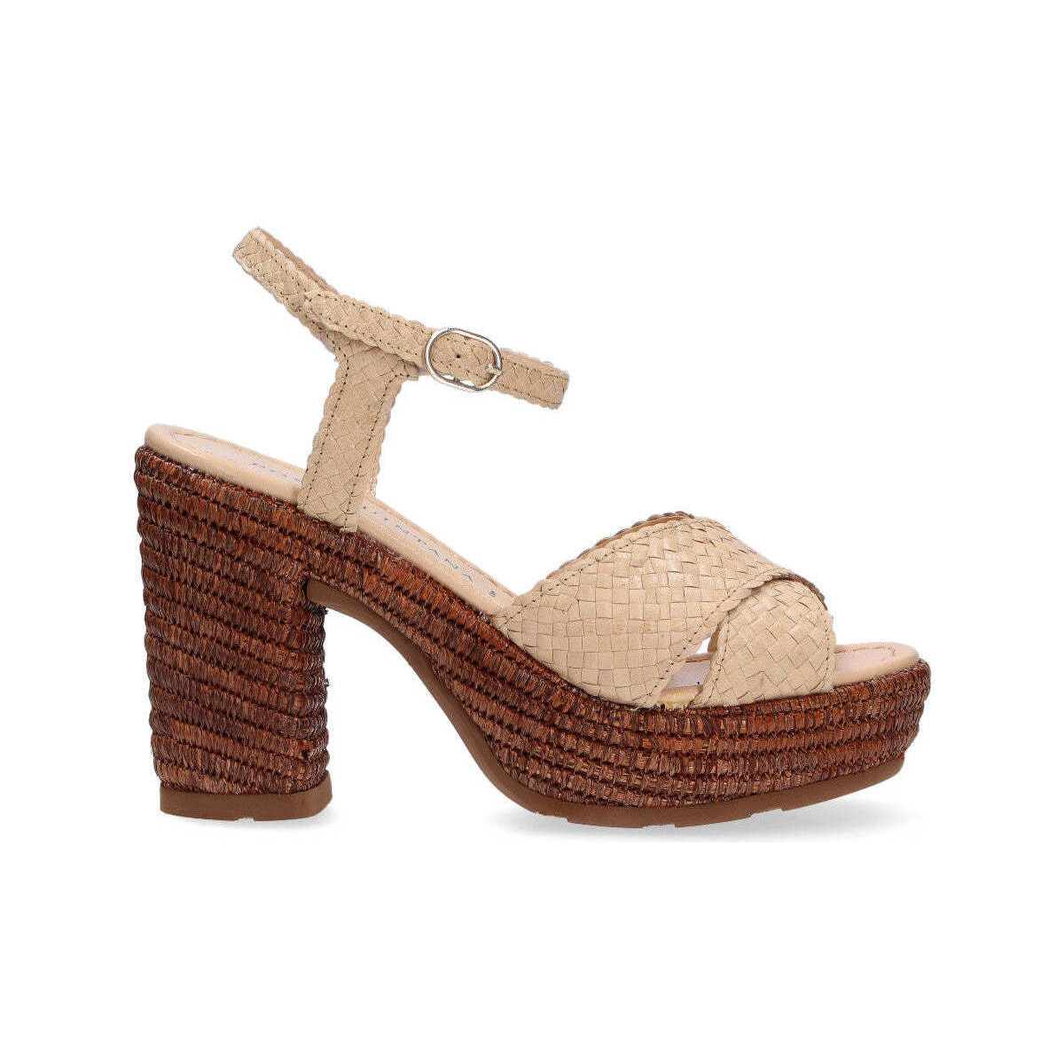 Chaussures Femme Sandales et Nu-pieds Pon´s Quintana  Beige