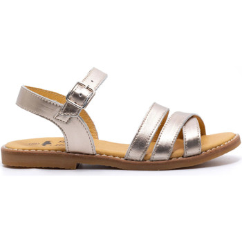 Chaussures Fille Sandales et Nu-pieds Boni & Sidonie Boni Ariane - sandales argentées ou dorées Doré