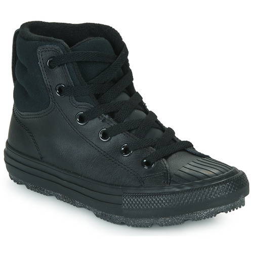Chaussures Enfant Baskets montantes Converse Toutes les chaussures femme Berkshire Boot Leather Hi Noir