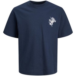 Vêtements Garçon T-shirts & Polos Jack & Jones 12206311 FLOWS-NAVY BLAZER Bleu