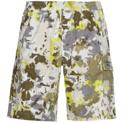 Vêtements Homme Shorts / Bermudas Calvin Klein DRESS JEANS Short Cargo Homme  Ref 56105 0k9 Multicolore