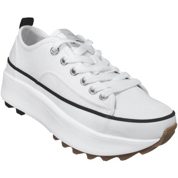 Chaussures Femme Baskets basses Pepe jeans Woking cord Blanc