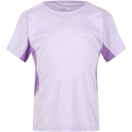 Vêtements Enfant T-shirts manches longues Regatta Takson III Violet