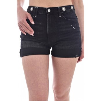 Vêtements Femme Shorts / Bermudas Guess Short en jean stretch  -   - Femme les NOIRS