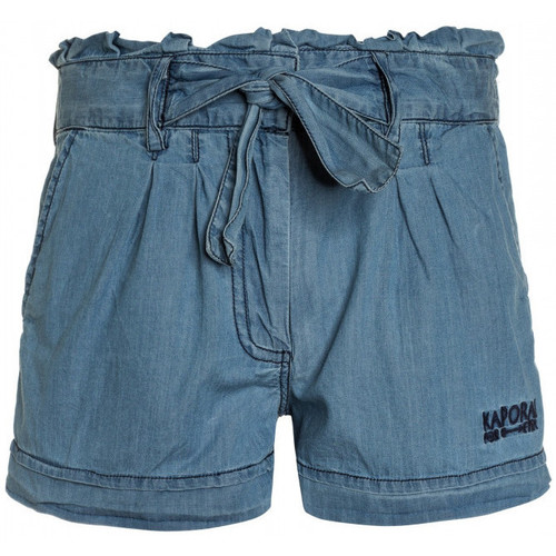 Vêtements Fille Shorts / Bermudas Kaporal Short Fille Fast Bleu Bleu