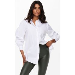 Vêtements Femme Chemises / Chemisiers Only 15227677 NORA-WHITE Blanc