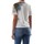 Vêtements Femme T-shirts shearling & Polos Bomboogie JW7474 T JSNS-01 OFF WHITE Blanc