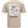 Vêtements Garçon T-shirts & Polos Jack & Jones 12206311 FLOWS-FUNGI Beige
