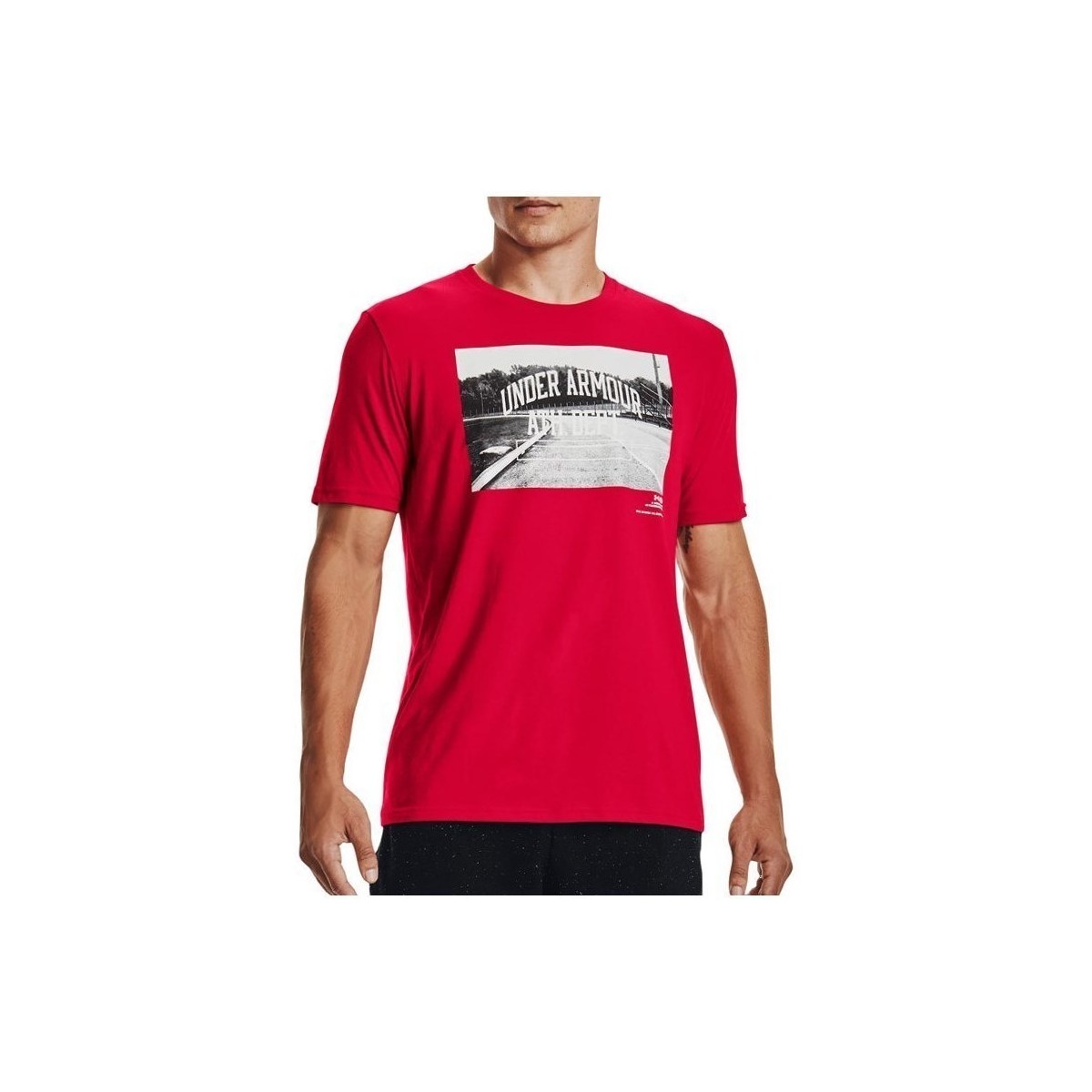 Vêtements Homme T-shirts manches courtes Under Armour Athletic Dept Rouge