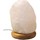 Maison & Déco Bouts de canapé / guéridons Mini lampe de sel de lHimalaya avec lampe LED Blanc