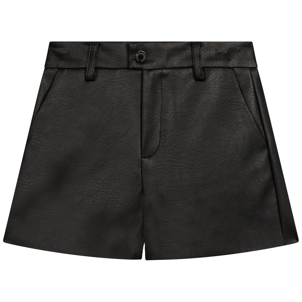Vêtements Fille Shorts / Bermudas Kari flared shirt dress X14140-09B Noir