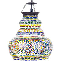 Maison & Déco Spots Signes Grimalt Plafonnier Marocain Multicolore
