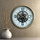 Maison & Déco Horloges Signes Grimalt Horloge Murale Avec Mécanisme Blanc