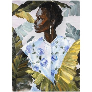 Signes Grimalt Peinture Femme Africaine Noir