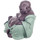 Maison & Déco Statuettes et figurines Signes Grimalt Figure Bouddha Souriant Vert
