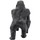 Maison & Déco Statuettes et figurines Signes Grimalt Figure Gorilla Marche Noir
