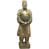 Maison & Déco Statuettes et figurines Signes Grimalt Figure God Warrio Xian Doré