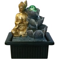 Voir toutes les nouveautés Statuettes et figurines Signes Grimalt Fontaine De Bouddha Avec Lumière Doré