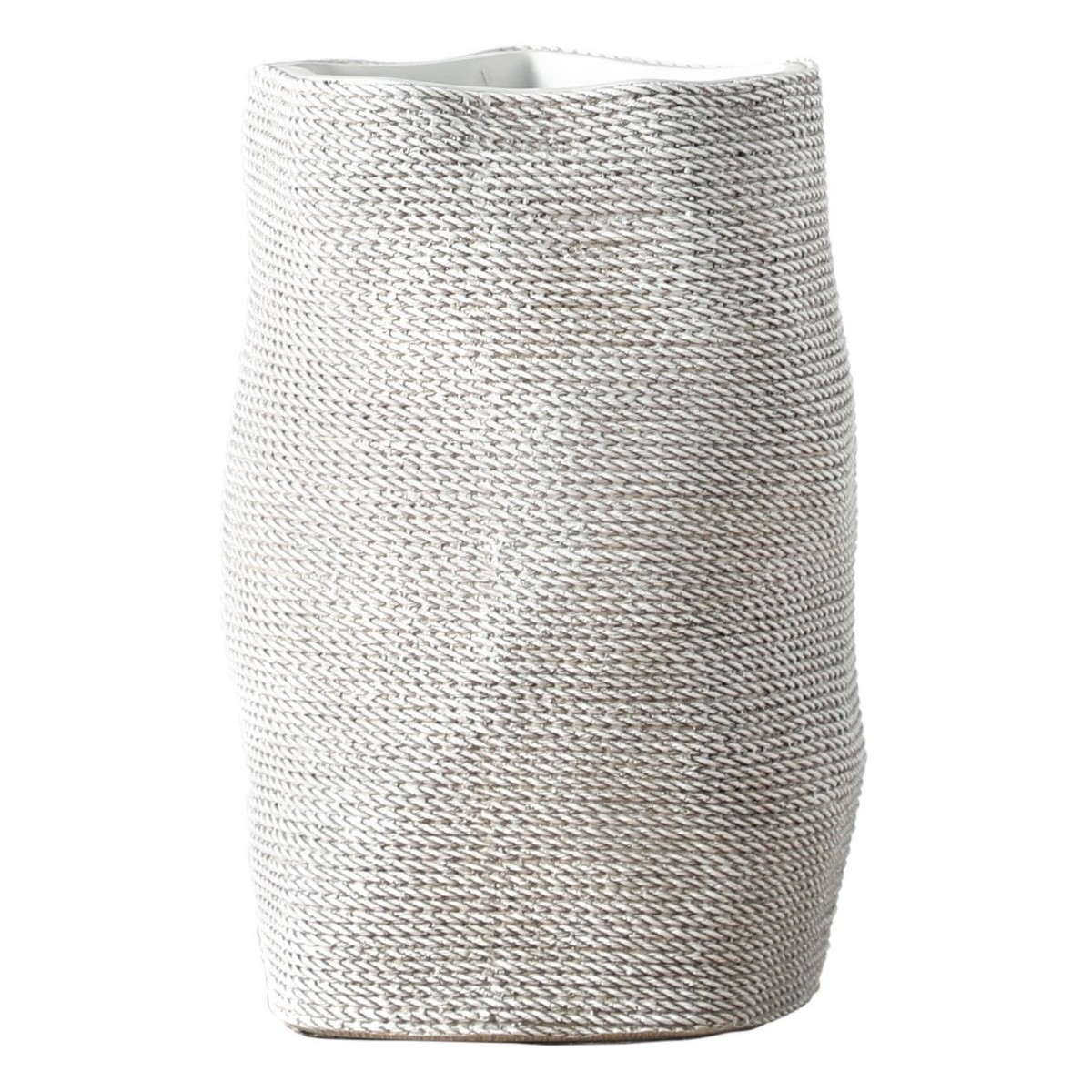 Maison & Déco Vases / caches pots d'intérieur Signes Grimalt Vase Décoratif Blanc