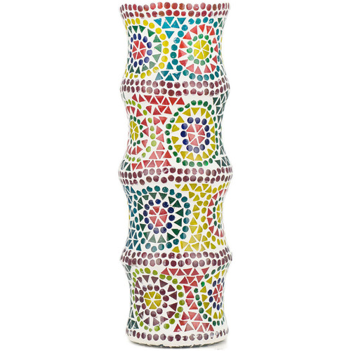 Maison & Déco Lampes à poser Signes Grimalt Cylindre De Lampe Marocaine Multicolore