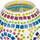 Maison & Déco Lampes à poser Signes Grimalt Lampe Marocaine Multicolore