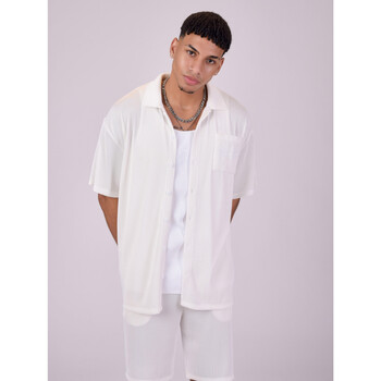 Vêtements Homme Chemises manches courtes Joggings & Survêtements Chemise 2210193 Blanc