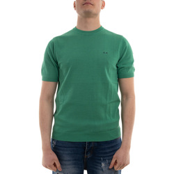 Vêtements Homme T-shirts & Polos Sun68 K32122 Vert