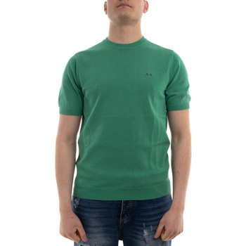 Vêtements Homme T-shirts manches courtes Sun68 K32122 Vert