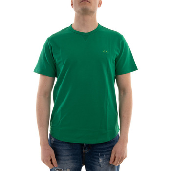 Vêtements Homme T-shirts manches courtes Sun68 T32116 Vert