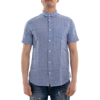 Vêtements Homme Chemises manches courtes EAX 3LZC52ZNRCZ Bleu